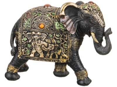 Фигурка "слон" 24,5*10,5 см. высота=19 см. серия "махараджи" Lefard (252-747)
