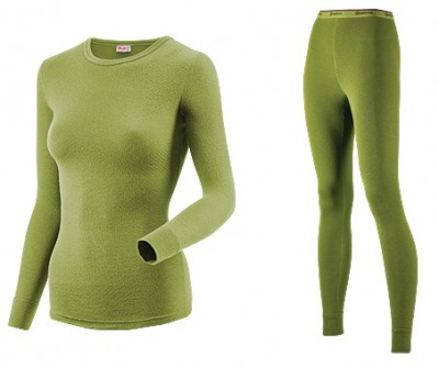 Комплект женского термобелья Guahoo: рубашка + лосины (22-0571 S/LGN / 22-0571 P/LGN) (52558)