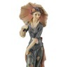 Статуэтка "дама с зонтиком"высота=29 см. Chaozhou Fountains&statues (50-184) 