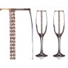 Набор бокалов для шампанского из 2 шт. с золотой каймой 170 мл. Оптпромторг ООО (802-510133)