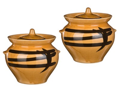 Комплект горшочков для запекания из 2 шт.«бамбук» 500 мл. Ооо "каммак" (15-1355) 