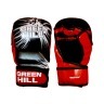 Перчатки для MMA-0067, к/з, черные/красные (9421)