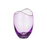 Ваза "гондола" фиолетовая высота=18 см. Crystalex Cz (674-404) 