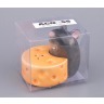 Набор для соли и перца 2 пр."мышка с сыром"3*3*6/6*5*3 см. Hebei Grinding (D-929-018)