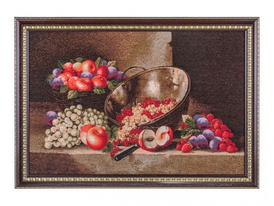 Гобеленовая картина "натюрморт с виноградом" 77х56см. (404-026-27) 