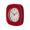 Часы настенные кварцевые "lovely home" 28*28 см. цвет:красный циферблат диаметр=18 см. (кор=6шт.) Lefard (220-255)