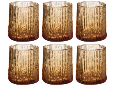 Набор стаканов из 6 шт. 300 мл. высота=9 см. I.v.v. Sc (314-161) 