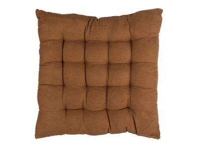 Сиденье для стула " катрин коричневая ",  40*40 см,100% полиэстер Gree Textile (847-043) 