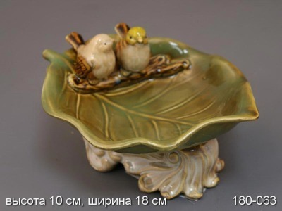 Конфетница "пара птиц" Hebei Grinding (180-063) 