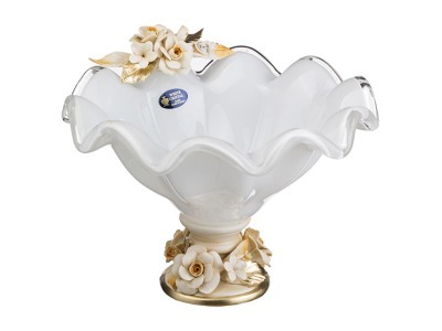 Чаша декоративная диаметр=23 см.высота=16 см. White Cristal (647-536) 
