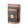 Шкатулка-книга с часами кварцевыми 33*22*13 см.диаметр циферблата=7 см. Polite Crafts&gifts (184-311) 