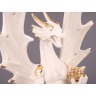 Фигурка "дракон белый" длина=29 см. Hangzhou Jinding (58-571) 