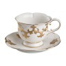 Чайный набор на 6 персон 12 пр. "софия золотая" 200 мл. Porcelain Manufacturing (418-269) 