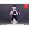 Статуэтка "клоун с цветком" высота=24 см. Hangzhou Jinding (98-344) 