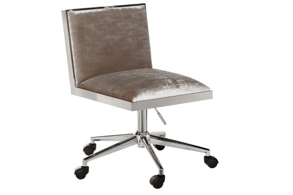 Кресло офисное серый велюр 48*57*86см - TT-00000576