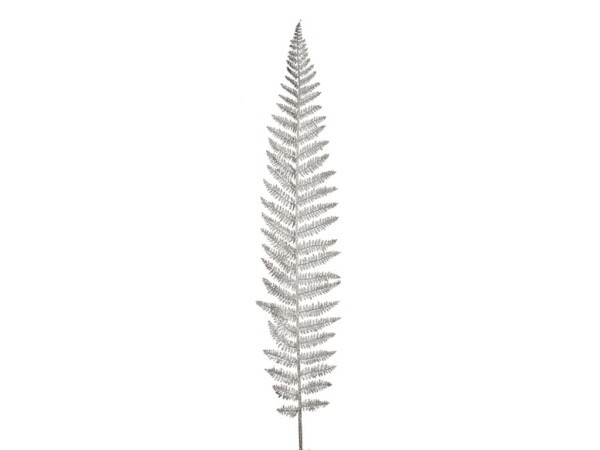 Изделие декоративное "пальмовый лист" длина=70см. серебро Lefard (241-2353)