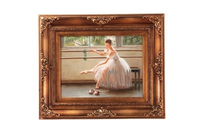 Картина  полотно 40*30 см. багет 60*50 см. Frame Factory (107-157-13) 