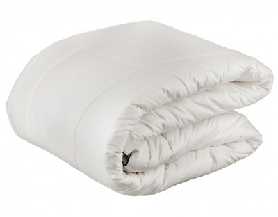 Одеяло merino 140*205 см, верх: 100% хлопок, наполнитель:70% шерсть/ 30%полиэстер, белый (556-186) 