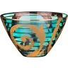 Декоративная чаша "алессандра" диаметр=25 см. высота=15 см.зеленая Decotech (291-049)