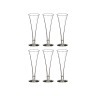 Набор бокалов для шампанского из 6 шт. "royal" 160 мл. высота=20,1 см. Durobor Group (617-079) 