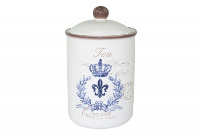 Банка для сыпучих продуктов (чай) Королевский LF Ceramic (LF-175F5775-AL)