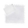 Набор салфеток "адель" 40*40 см 6 шт. цвет: белый, 100% хлопок SANTALINO (828-109)