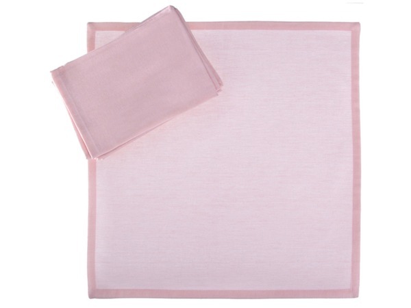 Набор салфеток "мона" 40*40 см 6 шт. цвет: розовый 100% хлопок Aauraa International (828-113) 