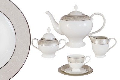 Чайный сервиз 21 предмет на 6 персон Антуанетта - E5-14-603_21-AL Emerald