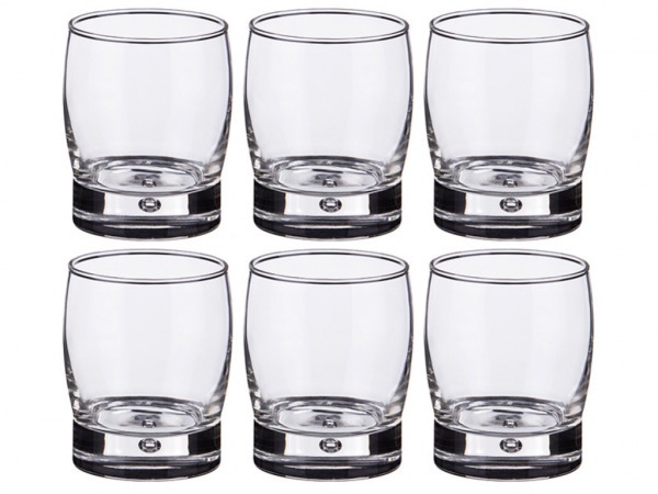 Набор стаканов для виски из 6 шт. "bubble" 360 мл. высота=10 см. Durobor Group (617-086) 