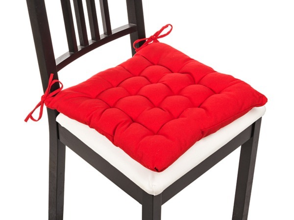 Сиденье для стула "эстер красная", 40*40 см, 100% полиэстер Gree Textile (847-038) 