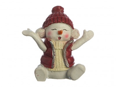 Фигурка "снеговик" 7*4*7 см.без упаковки Polite Crafts&gifts (156-414) 