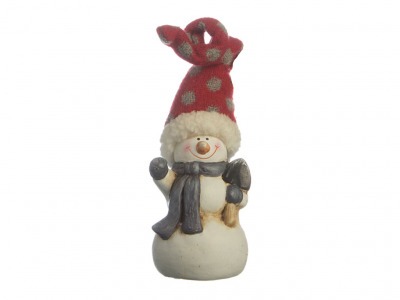 Фигурка "снеговик" 6*5.5*11 см Polite Crafts&gifts (156-654) 