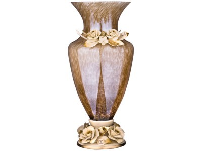 Декоративная ваза высота=38 см. White Cristal (647-718) 