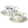 Набор: 2 чашки + 2 блюдца для чая Элегия и Элегия Голд - AL-M1935_1928_CS2-E9 Anna Lafarg Emily