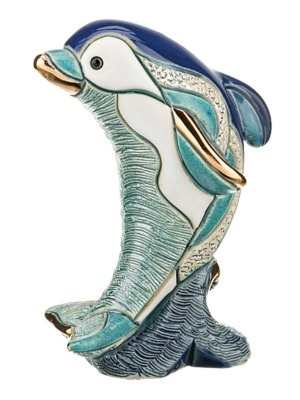 Статуэтка декоративная "дельфин" 8*6 см.высота=10 см. Ancers Sa (347-201) 