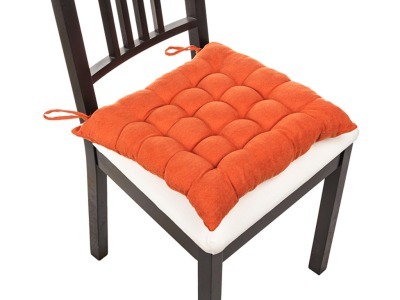 Сиденье для стула "катрин оранж", 40*40 см, 100% полиэстер Gree Textile (847-041) 