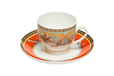 Чашка кофейная 100мл с блюдцем (6) (TT-00000306)