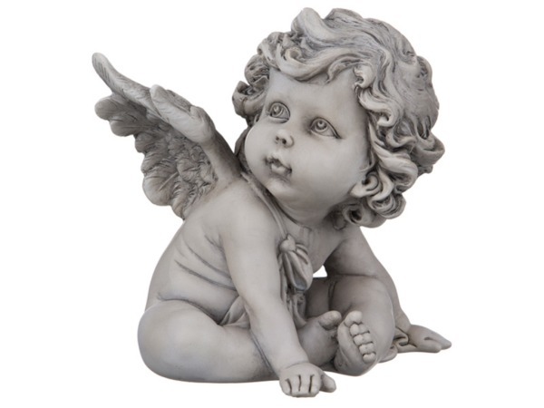 Фигурка коллекция "amore grey angel" 12*10 см. высота=14 см. Chaozhou Fountains&statues (390-1049) 