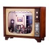 Декор.изделие "телевизор" с музыкой,подсв.и вращением 59*25 см.высота=51 см. Polite Crafts&gifts (234-120) 