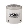 Емкость для пищевых продуктов "картофель" высота=23 см.диаметр=24.5 см.(кор=4шт.) Agness (790-106)