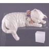 Статуэтка "кошка" длина=23 см. Porcelain Manufacturing (461-051) 