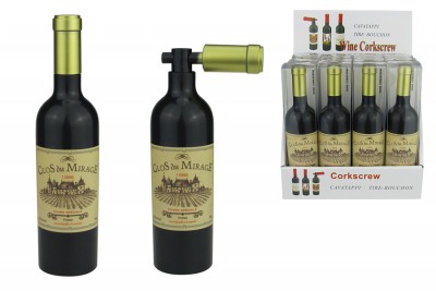 Бутылка-штопор с золотой пробкой - WT600712PG-AL Wine Tools