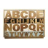 Комод "Alphabeto Birch" темный AL-01/1ETG/4-ET