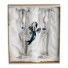 Набор бокалов для шампанского из 2 шт."ангела" 150 мл. Cristalleria Acampora (307-030) 