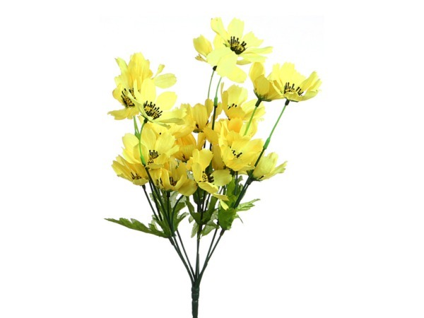 Цветок искусственный "мак"  высота=36 см. (мал=300шт./кор=600шт.) Huajing Plastic (23-306)