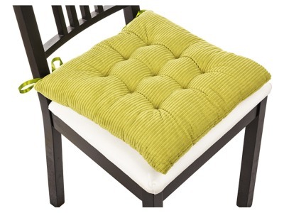 Сиденье для стула "вельвет зеленый", 40*40 см, 100% полиэстер Gree Textile (847-046) 