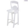 Набор кукольной мебели (шкаф+стул), цвет Белый (PFD116-16)