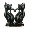 Фигурка "пара черных кошек" высота=26 см. Hangzhou Jinding (98-1414) 