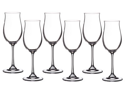 Набор бокалов для вина из 6 шт. "эллен" 260 мл.высота=22 см. Crystalite Bohemia (669-065) 