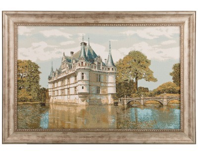 Гобеленовая картина  "замок азаи" 63х43см. (404-681-84) 